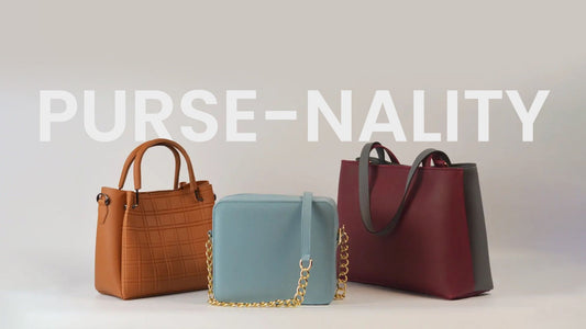 different handbags / purse