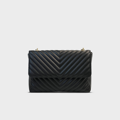 Chasmic Quilted Bag - Black