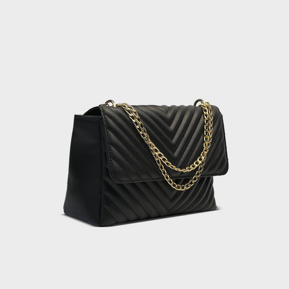 Chasmic Quilted Bag - Black