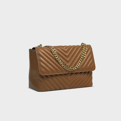 Chasmic Quilted Bag - Camel