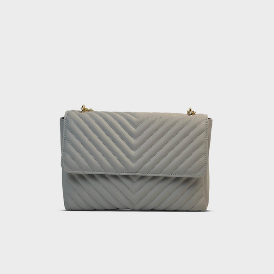 Chasmic Quilted Bag - Grey