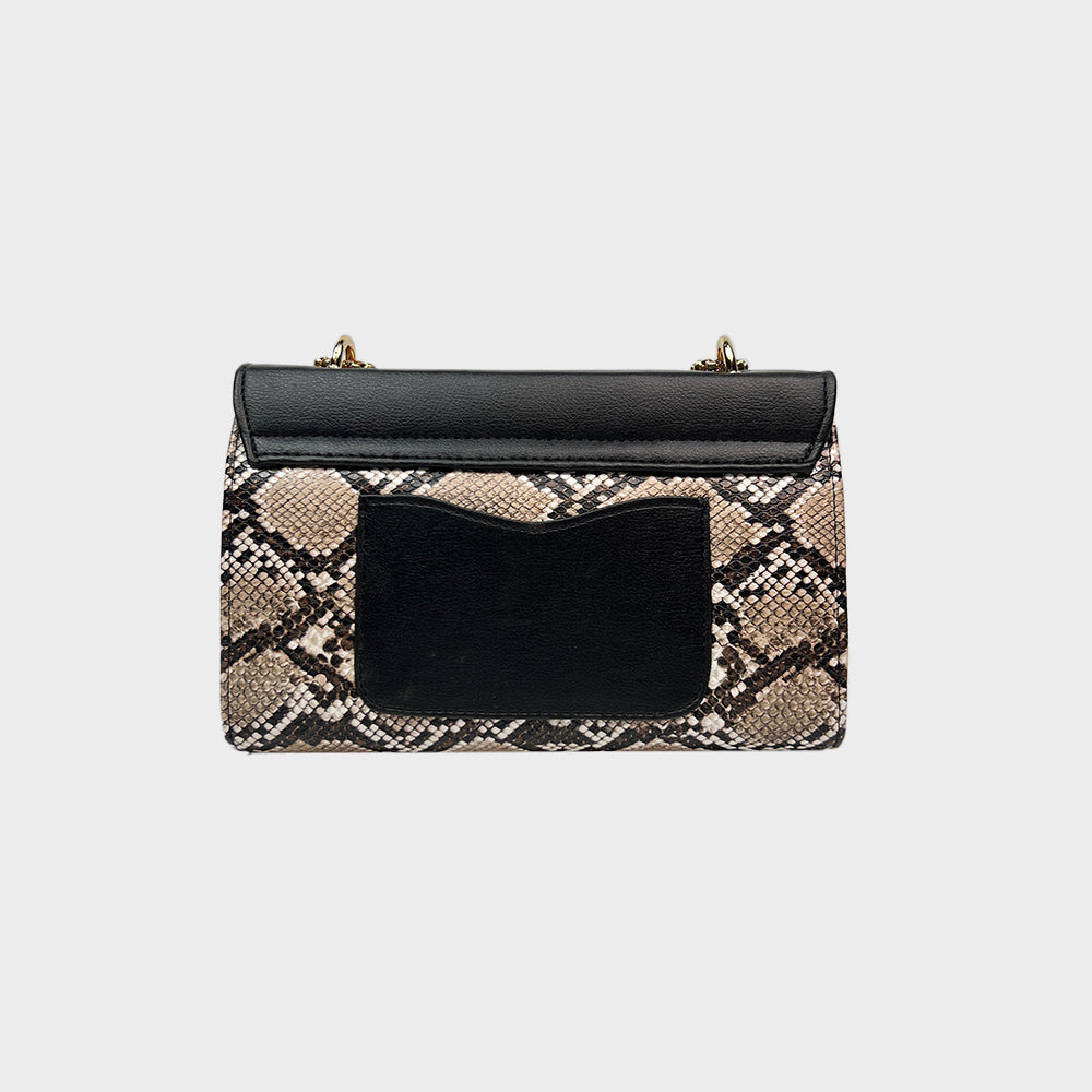 Serpentina Chain Bag - Black