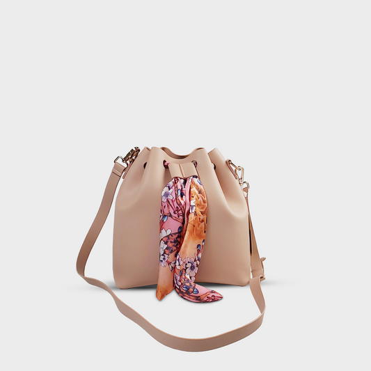 Silo Bucket Bag - Peachy Pink