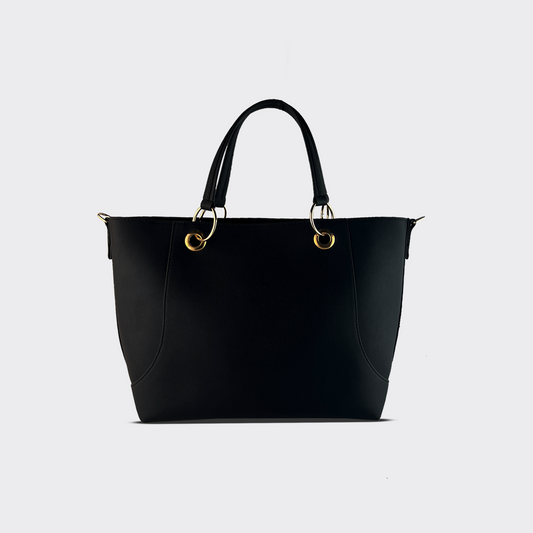 Juvintle Shoulder Tote - Black