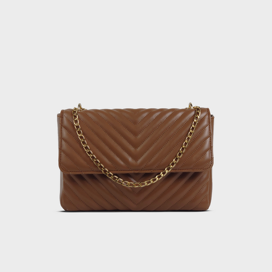 Chasmic Quilted Bag - Camel