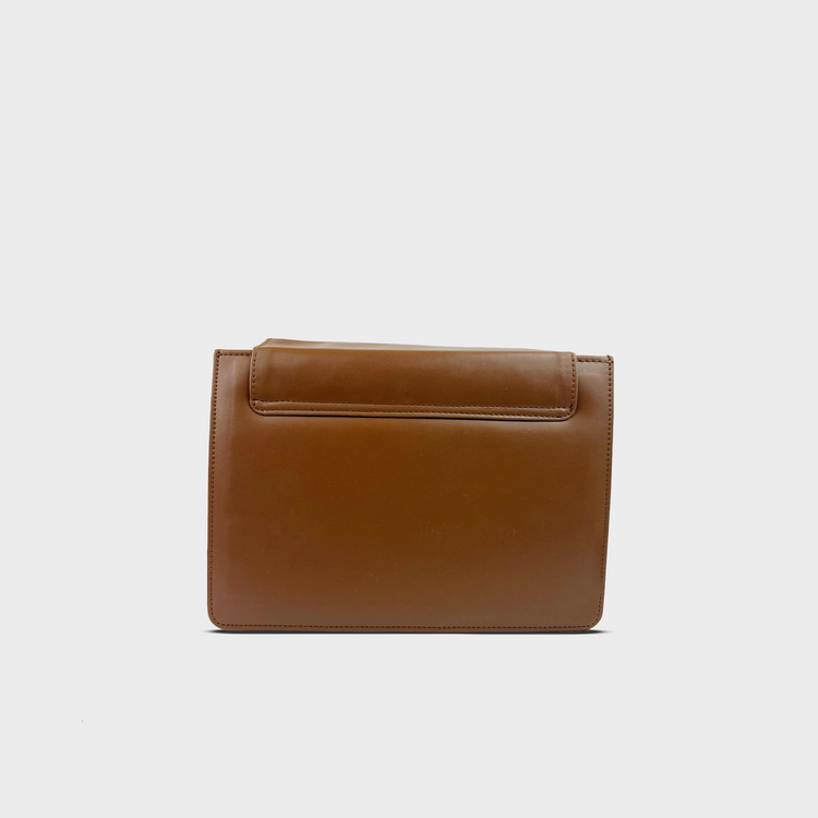 Zenith Quilted Bag - Camel Brown