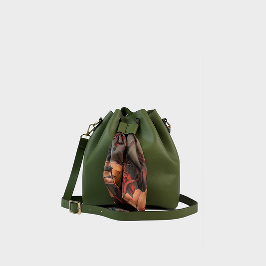 Silo Bucket Bag - Olive