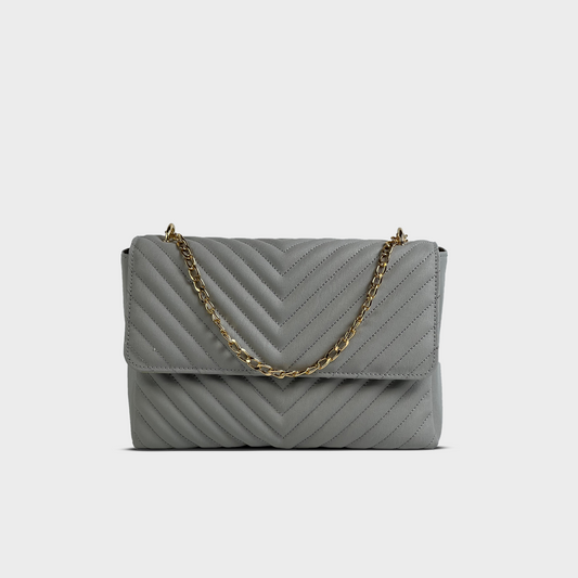 Chasmic Quilted Bag - Grey