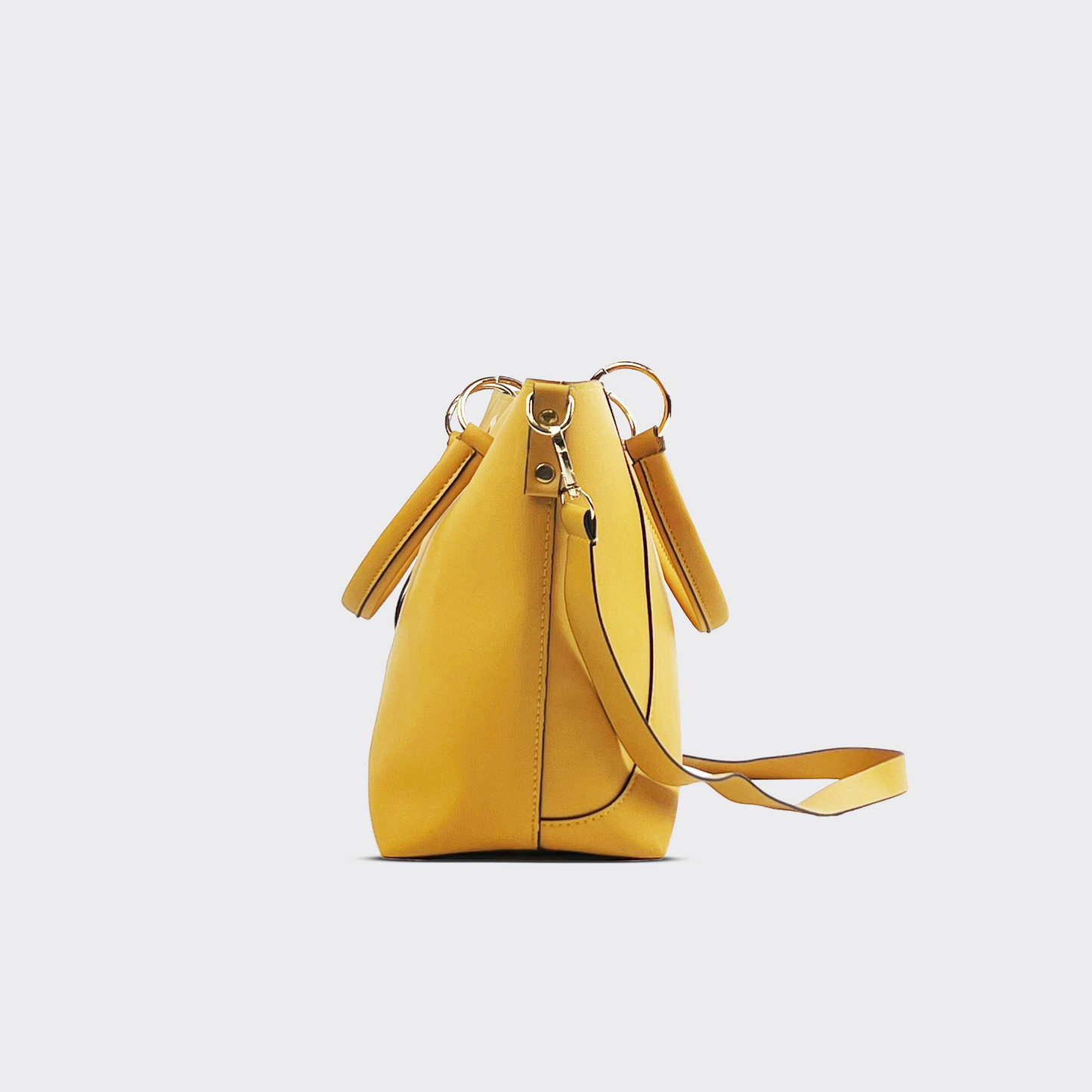 Juvintle Shoulder Tote - Mustard Yellow