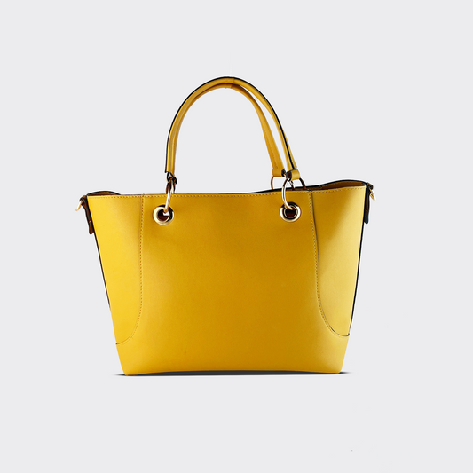 Juvintle Shoulder Tote - Mustard Yellow