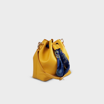 Silo Bucket Bag - Mustard